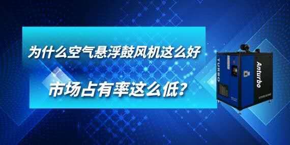 為什么空氣懸浮鼓風機這么好，市場占有率這么低？